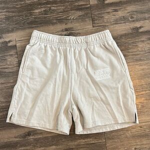 Bershka plush cotton blend shorts
